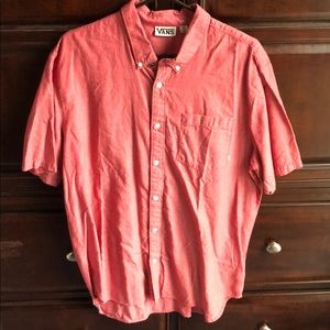 Vans Men’s short sleeve button down